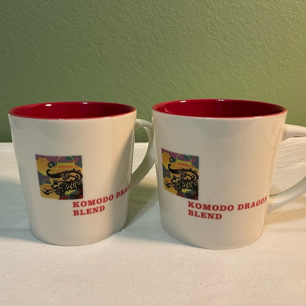 Starbucks Mug Komodo Dragon Blend (set of 2)
